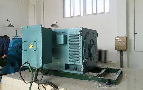 济宁某水电站工程主水泵使用我公司高压电机